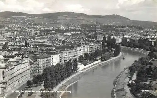 Austria Wien Donaukanal general view