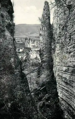 Luxembourg Petite Suisse Luxembourgeoise Gorge du Loup vue sue Echternach