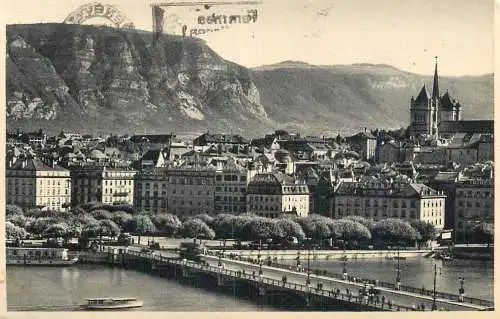 Suisse cpa Genève la ville