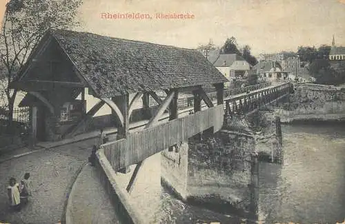AK Germany Rheinfelden Rheinbrucke