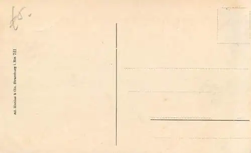 AK Germany Rastatt castle