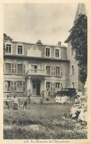 France cpa la Demeure de l'Abondance