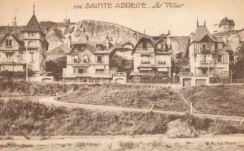 France cpa Sainte Adresse les villas