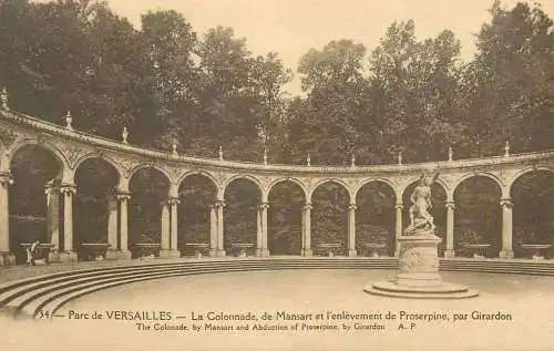 France cpa Versailles (Château)