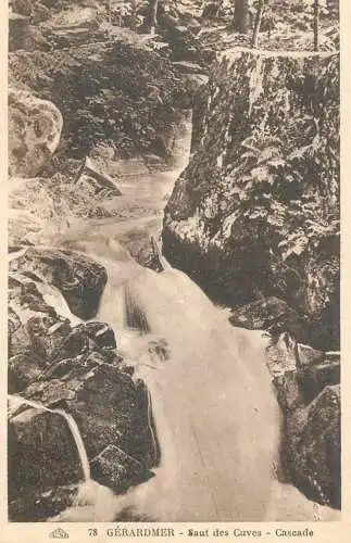 France cpa Gérardmer Saut des Cuves cascade