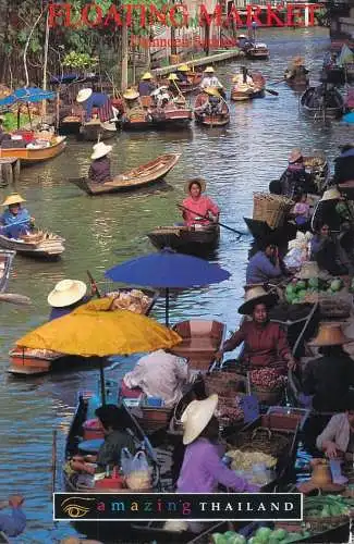 Thailand Ratchaburi floating market