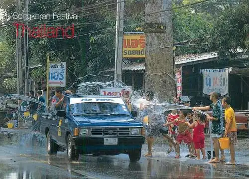Thailand Songkhran festival