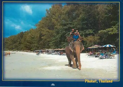Thailand Phuket elephant ride
