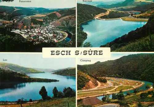 Luxembourg Esch sur Sure several views