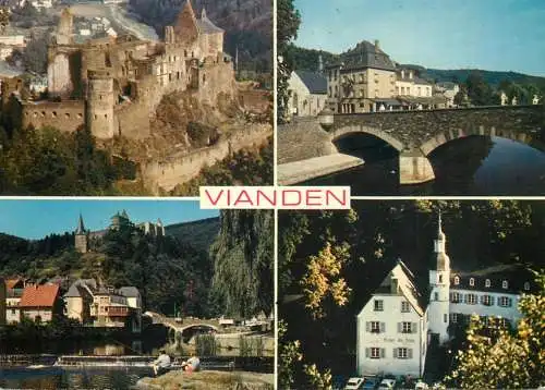 Luxembourg Vianden different views