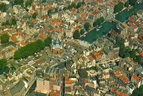 Netherlands Amsterdam vue aerienne