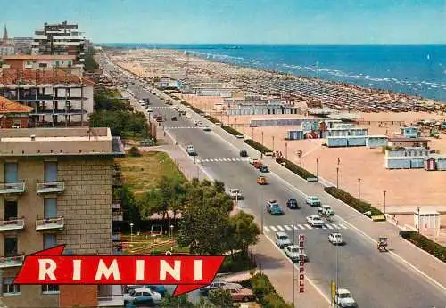 Italy Rivera Adriatica Rimini lungomare