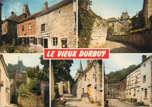 Belgium vieux Durbuy multi view souvenir