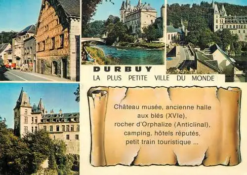 Belgium Durbuy souvenir several views