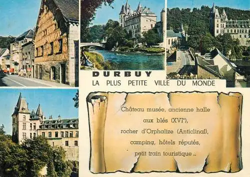 Belgium Durbuy souvenir multi view