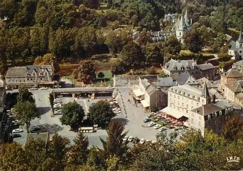 Belgium Durbuy panoramic view