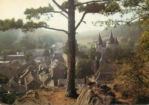 Belgium Durbuy partial view