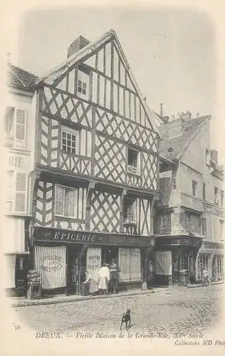 France cpa Dreux vieille Maison