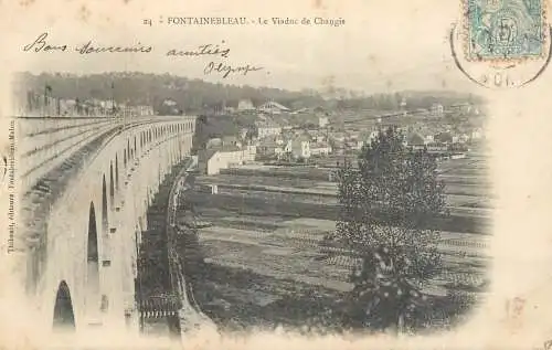 France cpa Fontainebleau