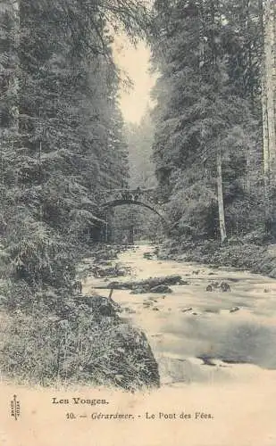 France cpa Gerardmer le pont des fees