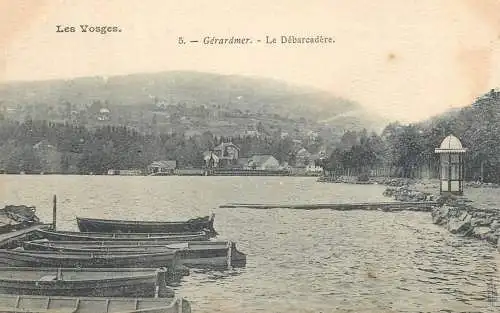France cpa Gerardmer le debarcadere