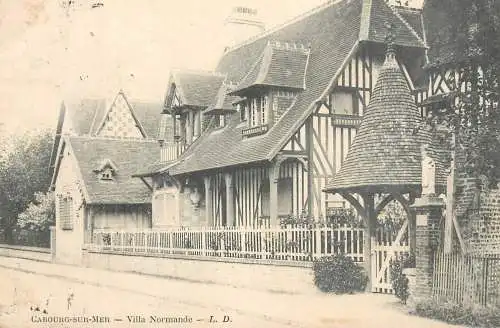 France cpa Cabourg sur Mer