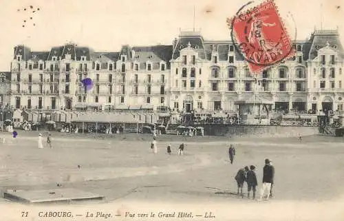 France cpa Cabourg Grand Hotel
