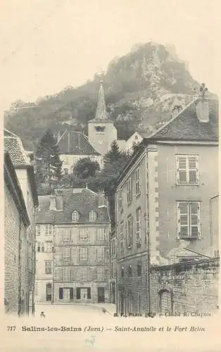 France cpa Salins les Bains Saint Anatoile
