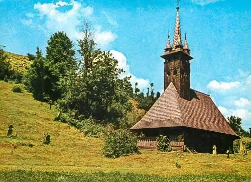 Romania Tara Lapusului biserica de lemn din Razoare