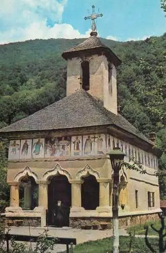 Romania manastirea Lainici