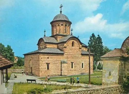 Romania Curtea de Arges biserica Domneasca