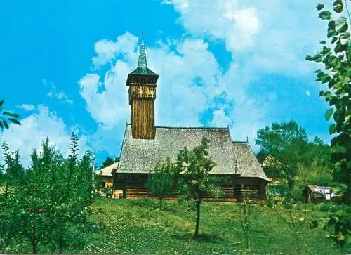 Romania Olanesti biserica din lemn