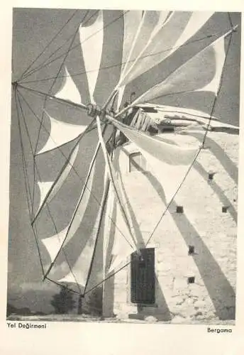 Turkey Istanbul Bergama Yel Degiremi windmill