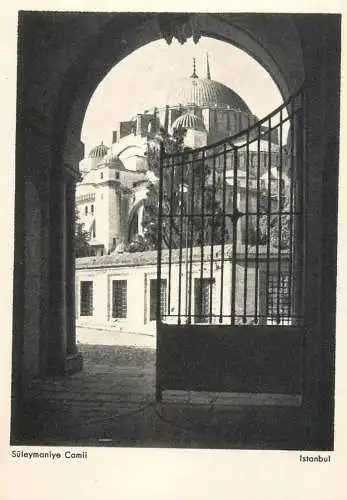 Turkey Istanbul Suleymaniye Camii