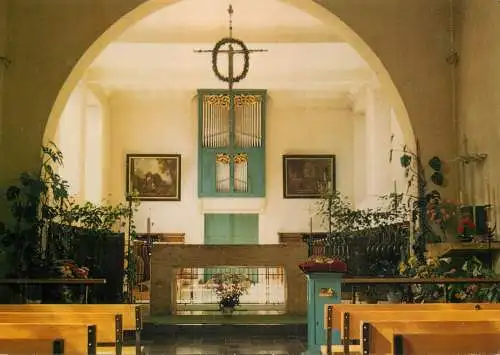 Belgium Gistel church interior view