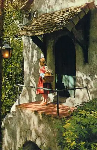 Roodkapje Little Red Riding Hood fairy tale illustration