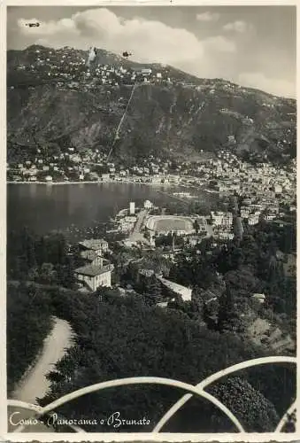 Italy Como panorama e Brunate