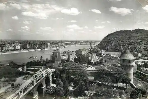 Hungary Budapest cityscape and Danube aspect