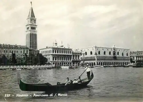 Italy Venezia panorama di S Marco