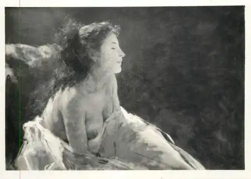 Italy Roma Galleria Nazionale d'Arte Moderne "Figura Muliebre" D. Morelli artwork