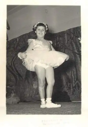 Children types young ballerina girl photo