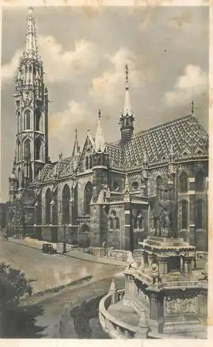 Hungary Budapest coronation church