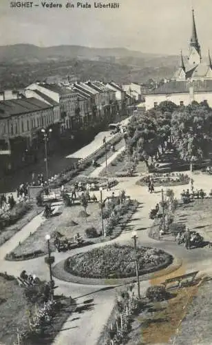 Romania Sighet Piata Libertatii