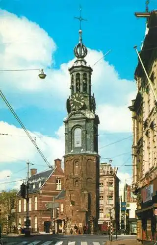 Netherlands Amsterdam the Mint tower