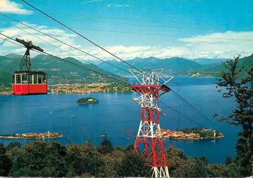 Italy Lago Maggiore Isola Bella telecabine