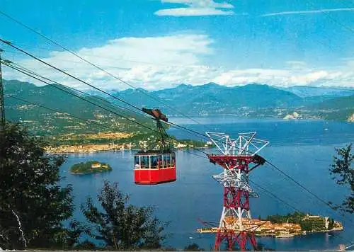 Italy Lago Maggiore Isola Bella telecabine