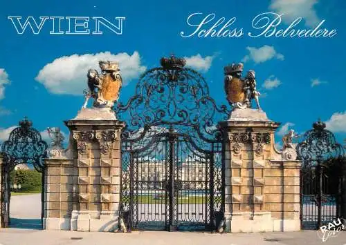 Austria Vienna Belvedere castle