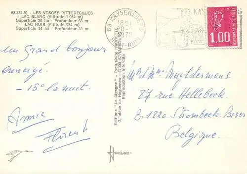 France Vosges pittoresques Lacs Blanc & Noir multi view