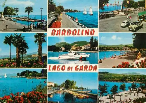 Italy Lago di Garda Bardolino (Verona province) different views