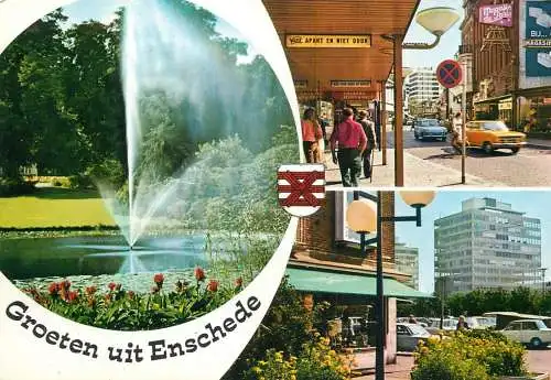 Netherlands Groeten uit Enschede several views